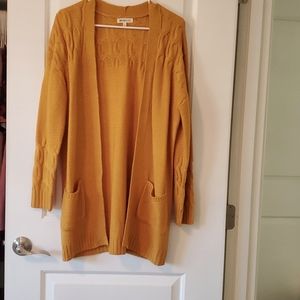 Marigold Yellow Cardigan